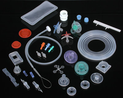 Silicone products, product photography, plastics industry