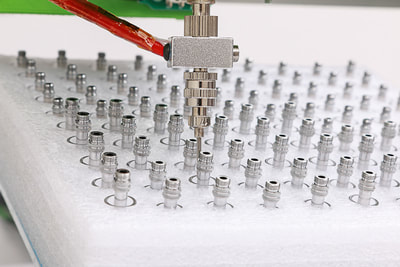 Industrial Product Photography - Robotic filling system