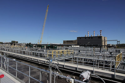 Industrial Location Photography - Water Treatment Plant